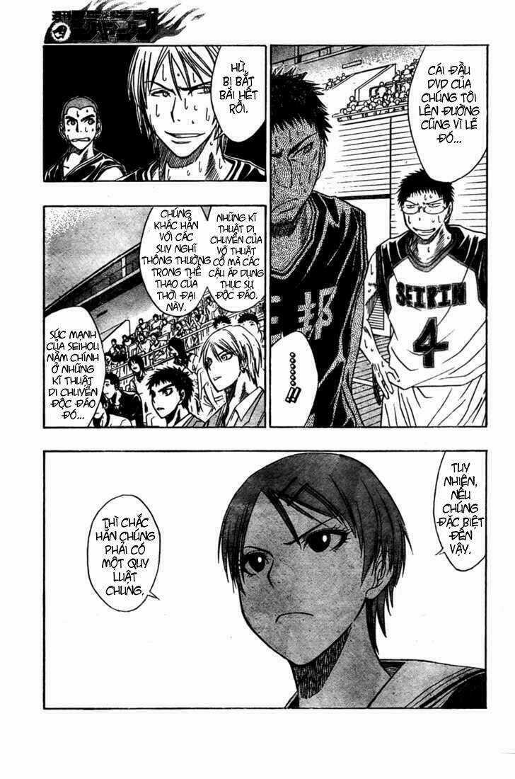 Vua Bóng Rổ Kuroko Chapter 24 trang 10