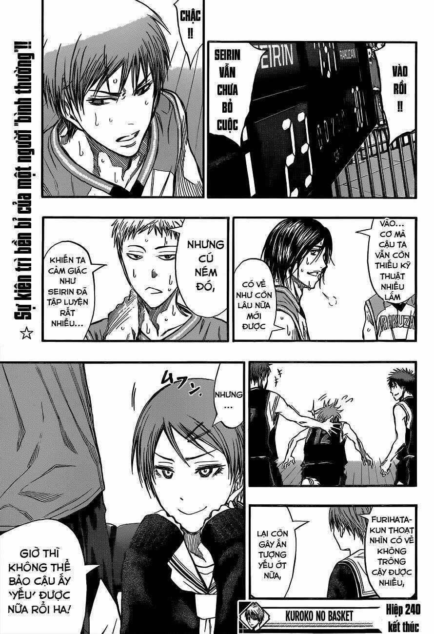Vua Bóng Rổ Kuroko Chapter 240 trang 21