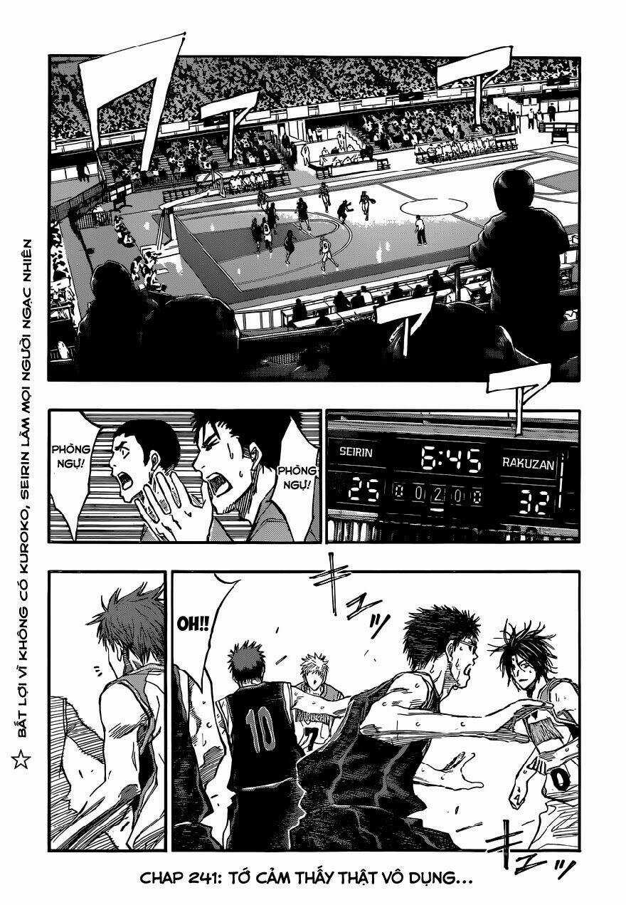 Vua Bóng Rổ Kuroko Chapter 241 trang 3
