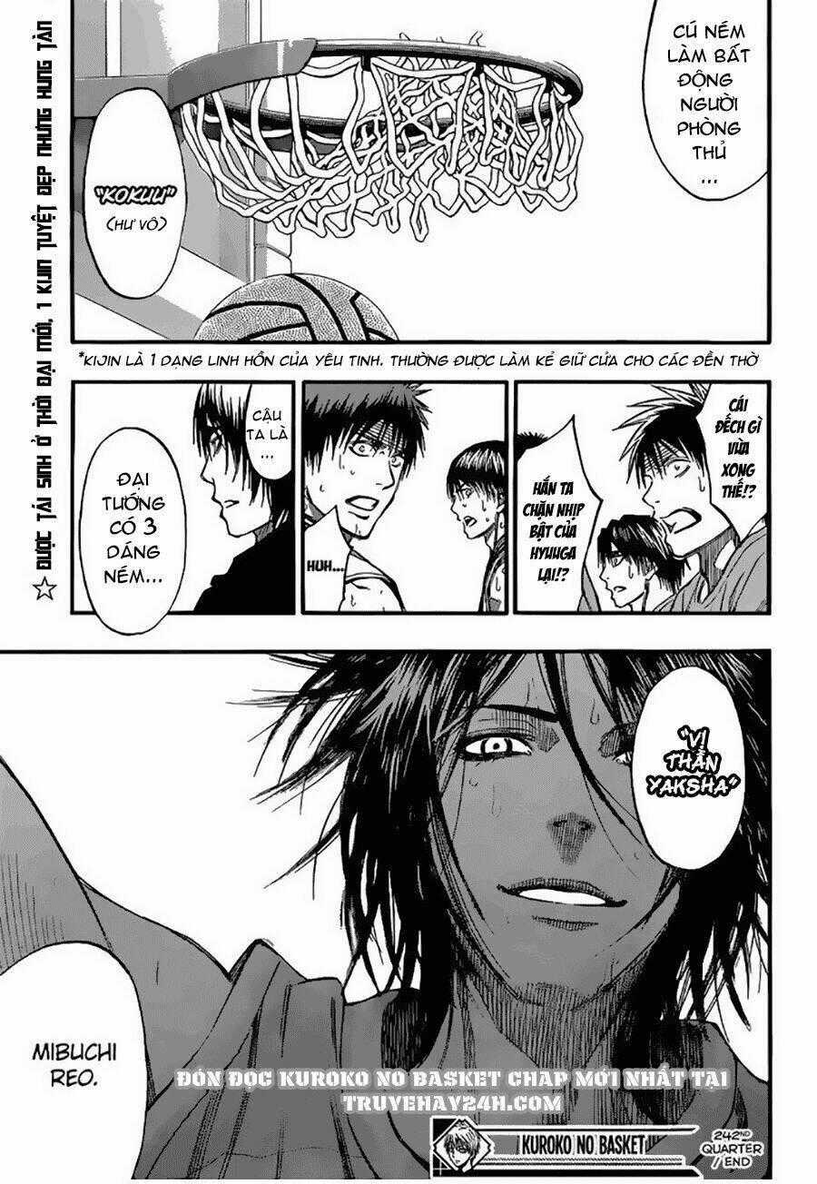 Vua Bóng Rổ Kuroko Chapter 242 trang 20