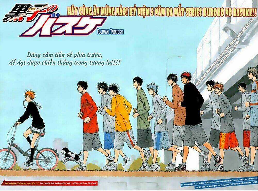 Vua Bóng Rổ Kuroko Chapter 242 trang 3