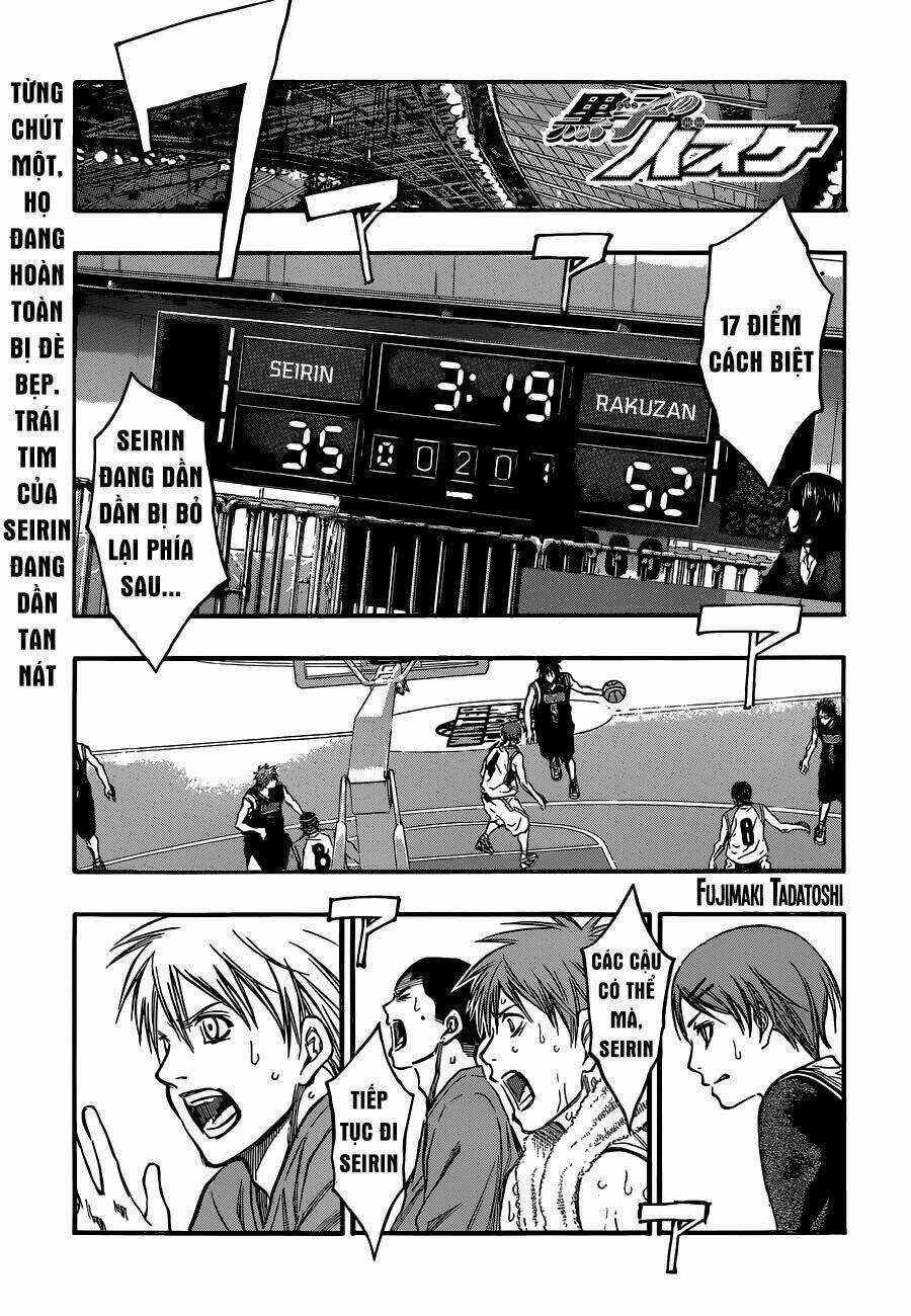 Vua Bóng Rổ Kuroko Chapter 245 trang 2