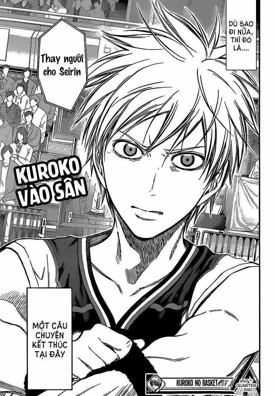 Vua Bóng Rổ Kuroko Chapter 247 trang 18