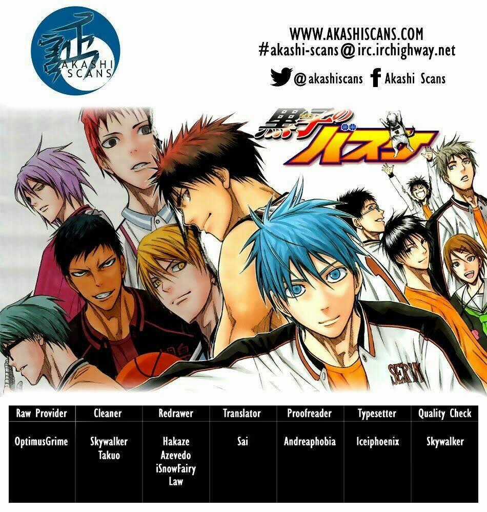 Vua Bóng Rổ Kuroko Chapter 248 trang 1