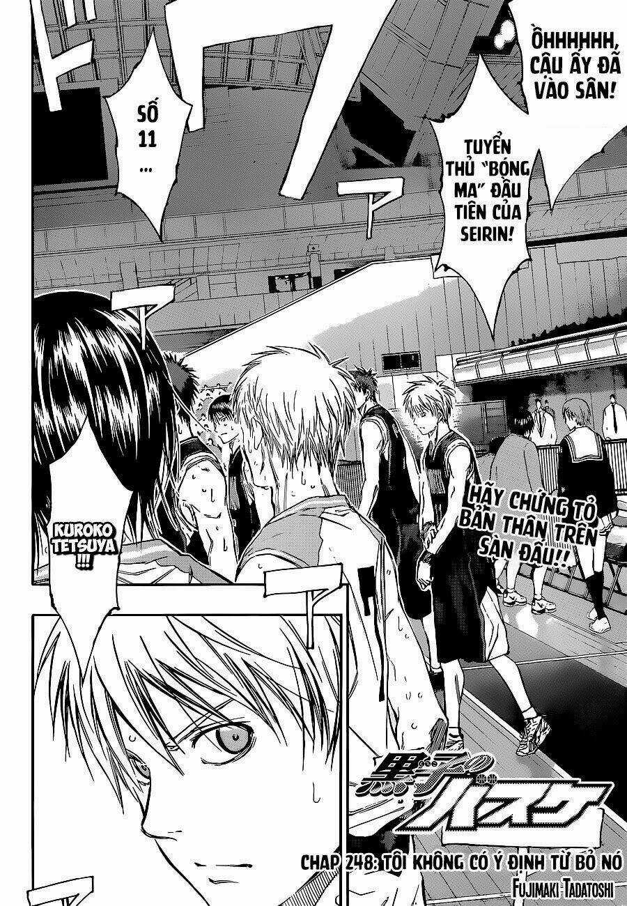 Vua Bóng Rổ Kuroko Chapter 248 trang 3