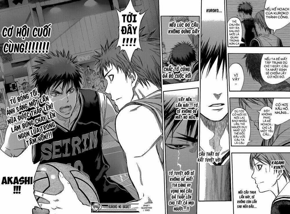Vua Bóng Rổ Kuroko Chapter 249 trang 18