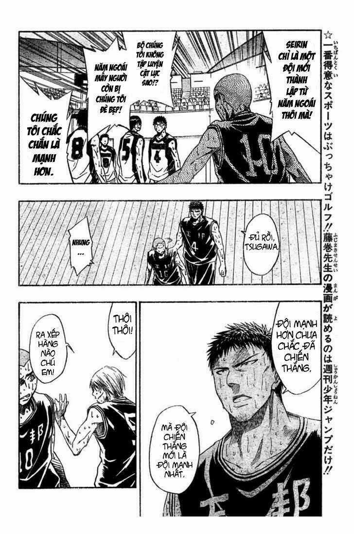 Vua Bóng Rổ Kuroko Chapter 25 trang 3