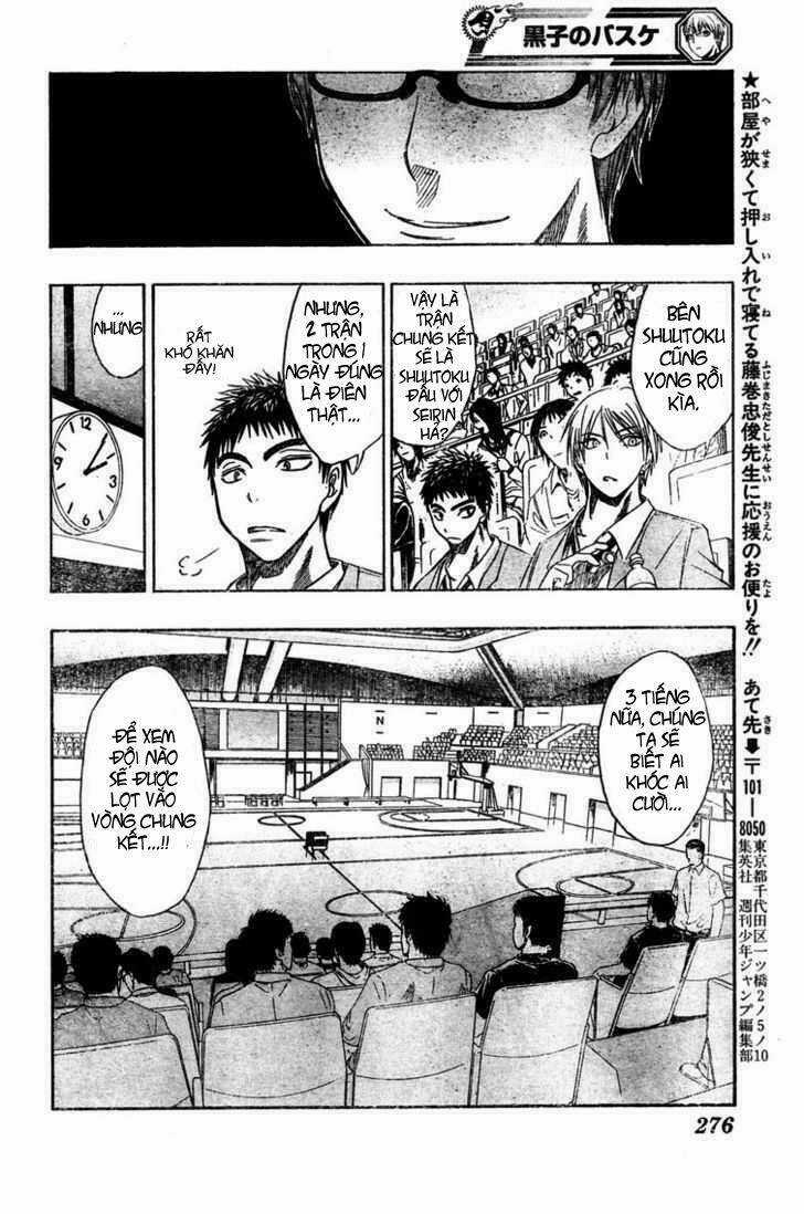 Vua Bóng Rổ Kuroko Chapter 25 trang 7