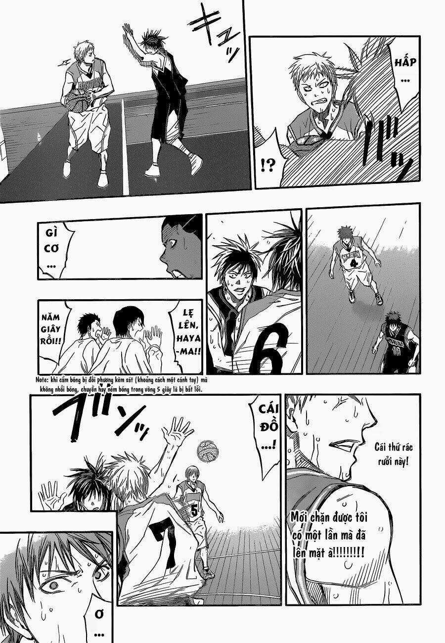 Vua Bóng Rổ Kuroko Chapter 254 trang 18