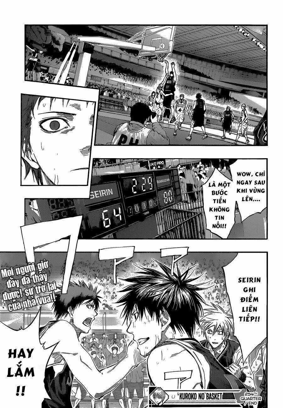 Vua Bóng Rổ Kuroko Chapter 254 trang 20