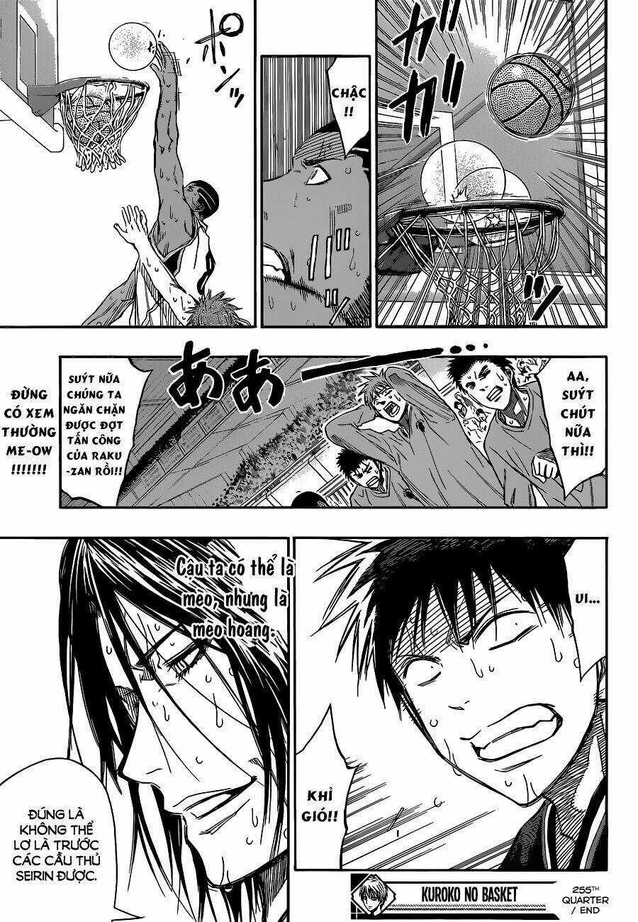 Vua Bóng Rổ Kuroko Chapter 255 trang 21
