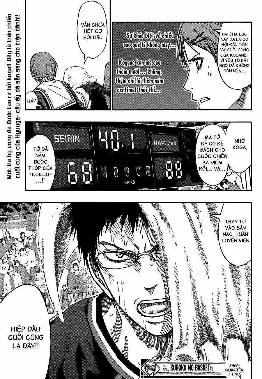 Vua Bóng Rổ Kuroko Chapter 256 trang 21