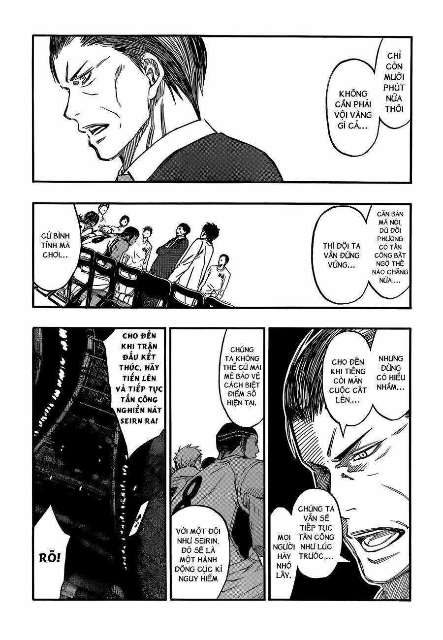 Vua Bóng Rổ Kuroko Chapter 257 trang 10