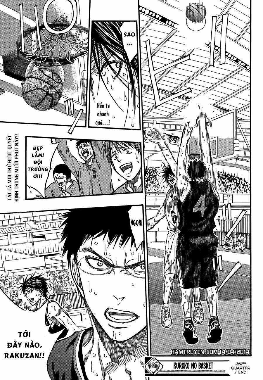 Vua Bóng Rổ Kuroko Chapter 257 trang 20
