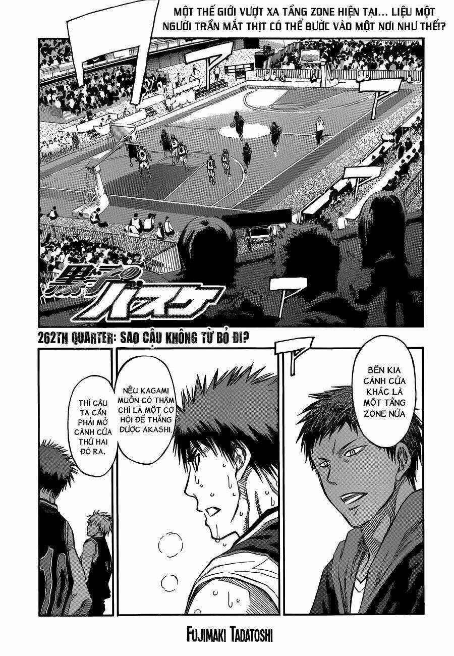 Vua Bóng Rổ Kuroko Chapter 262 trang 3
