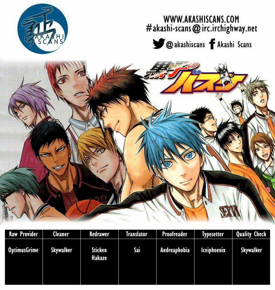 Vua Bóng Rổ Kuroko Chapter 262 trang 4