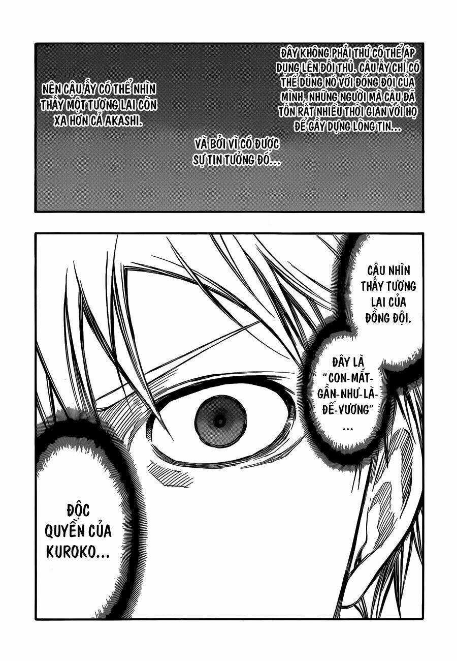 Vua Bóng Rổ Kuroko Chapter 263 trang 18