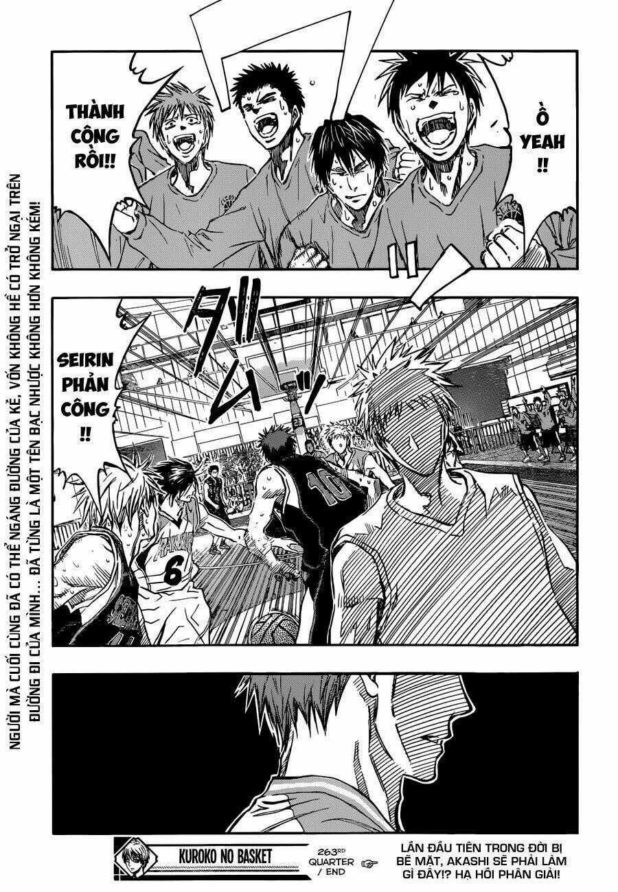 Vua Bóng Rổ Kuroko Chapter 263 trang 21