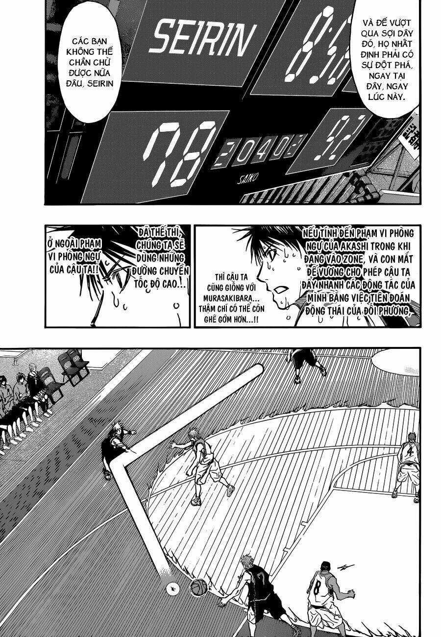 Vua Bóng Rổ Kuroko Chapter 263 trang 9