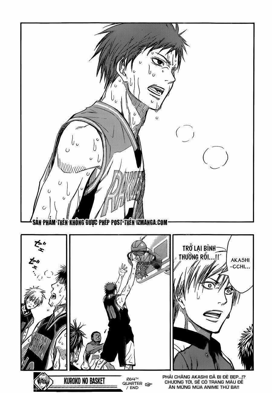 Vua Bóng Rổ Kuroko Chapter 264 trang 21
