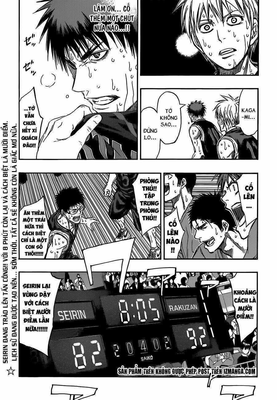 Vua Bóng Rổ Kuroko Chapter 264 trang 22