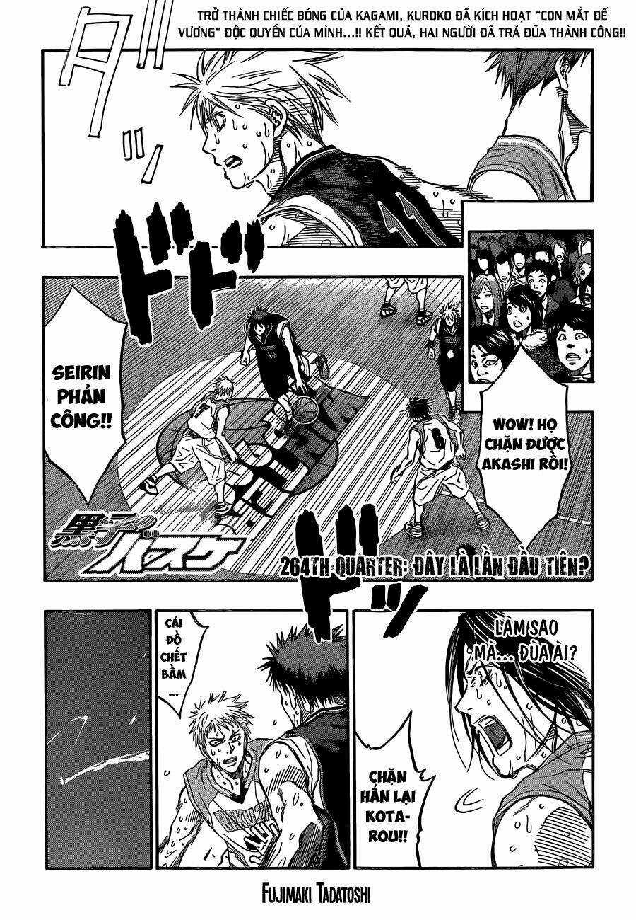 Vua Bóng Rổ Kuroko Chapter 264 trang 3