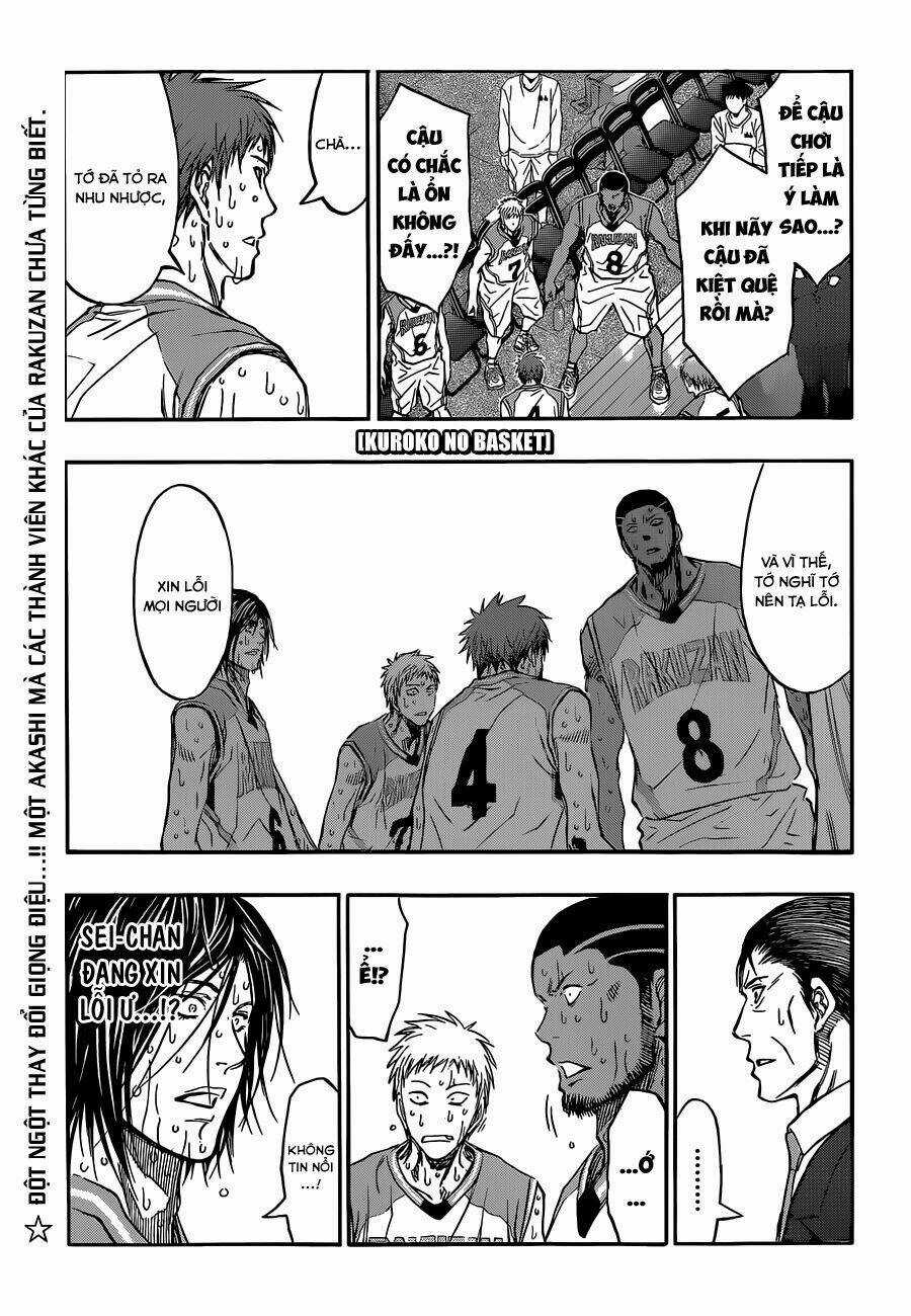 Vua Bóng Rổ Kuroko Chapter 267 trang 3