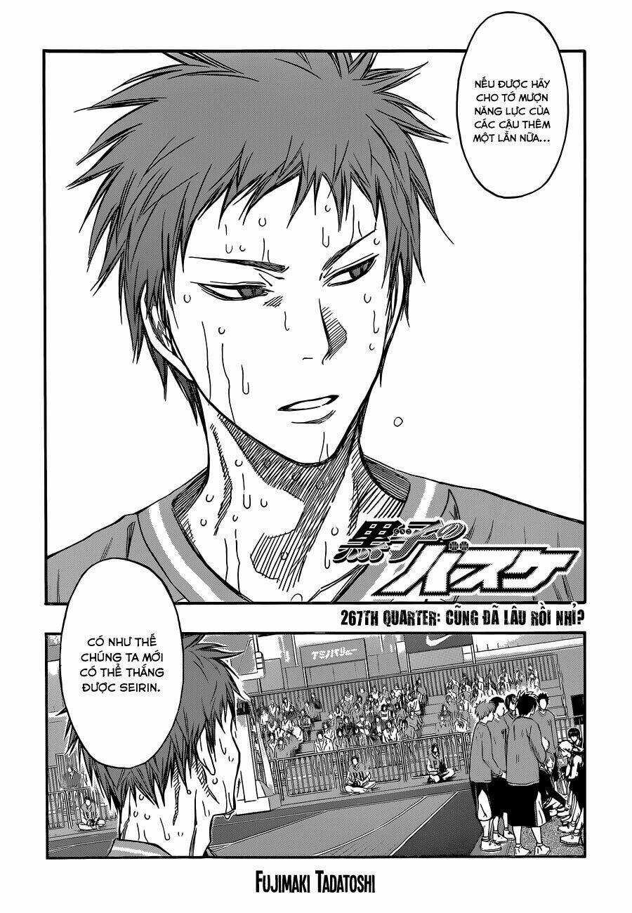 Vua Bóng Rổ Kuroko Chapter 267 trang 6