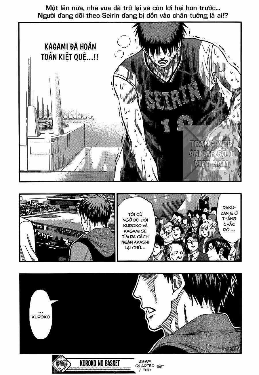 Vua Bóng Rổ Kuroko Chapter 268 trang 22