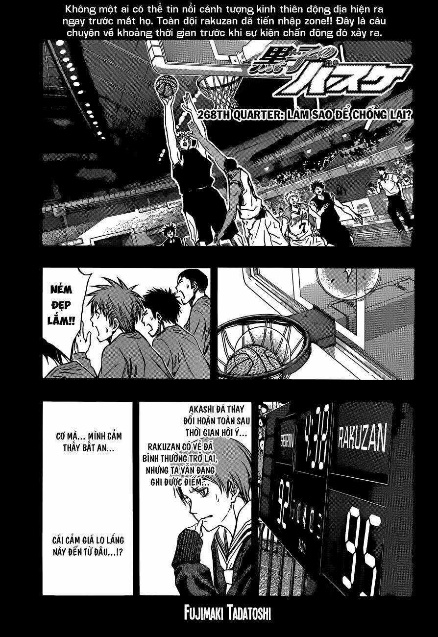 Vua Bóng Rổ Kuroko Chapter 268 trang 3