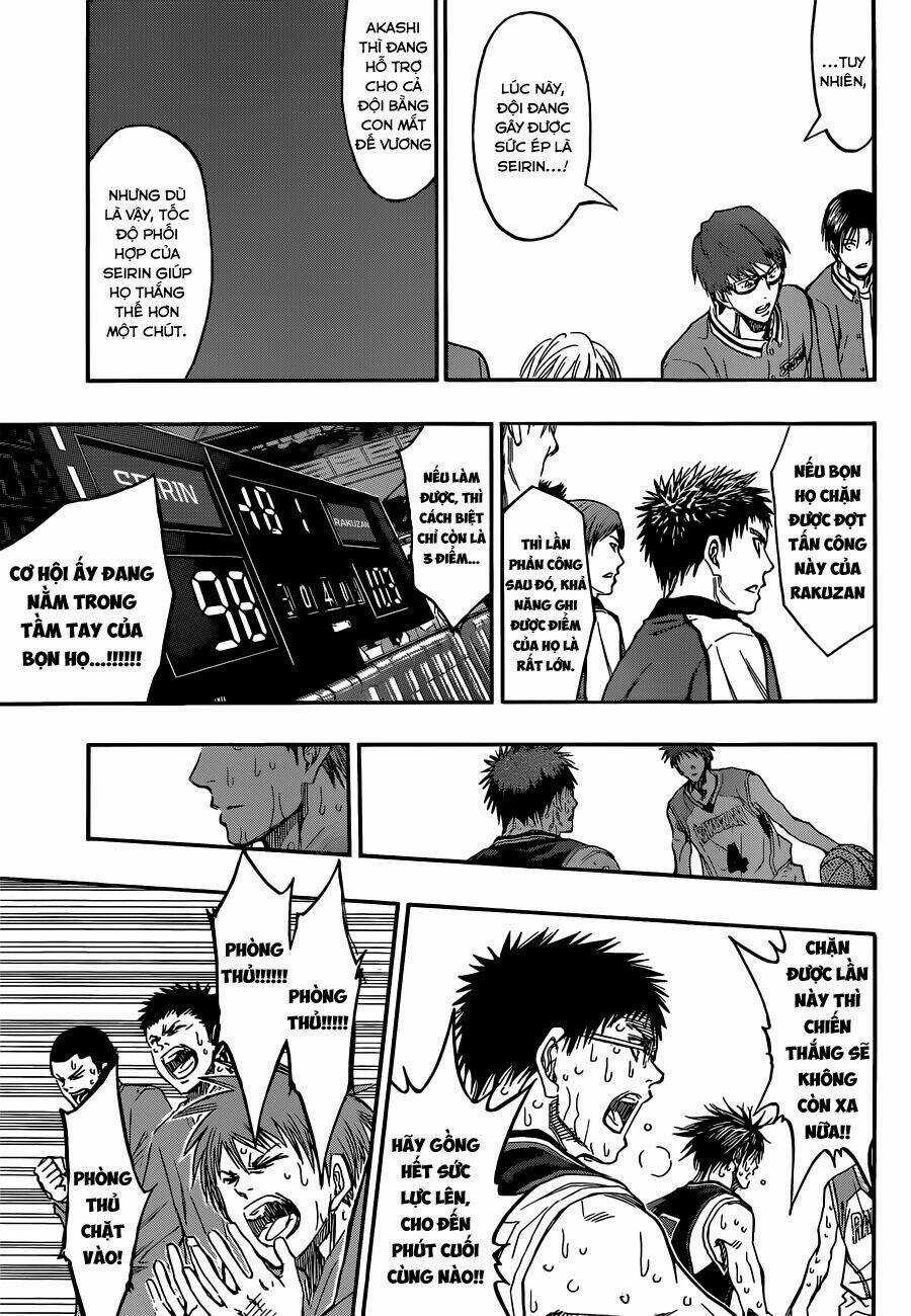 Vua Bóng Rổ Kuroko Chapter 271 trang 17