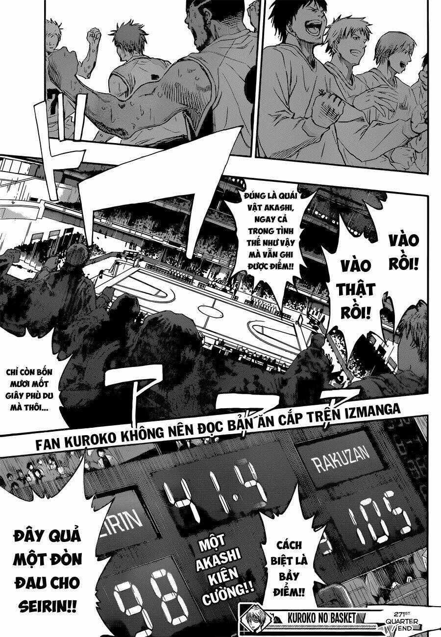 Vua Bóng Rổ Kuroko Chapter 271 trang 20