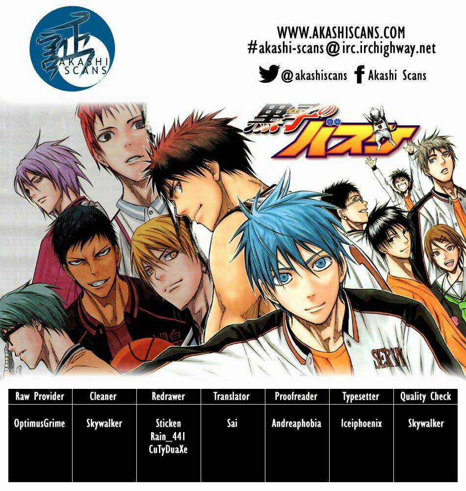 Vua Bóng Rổ Kuroko Chapter 271 trang 3