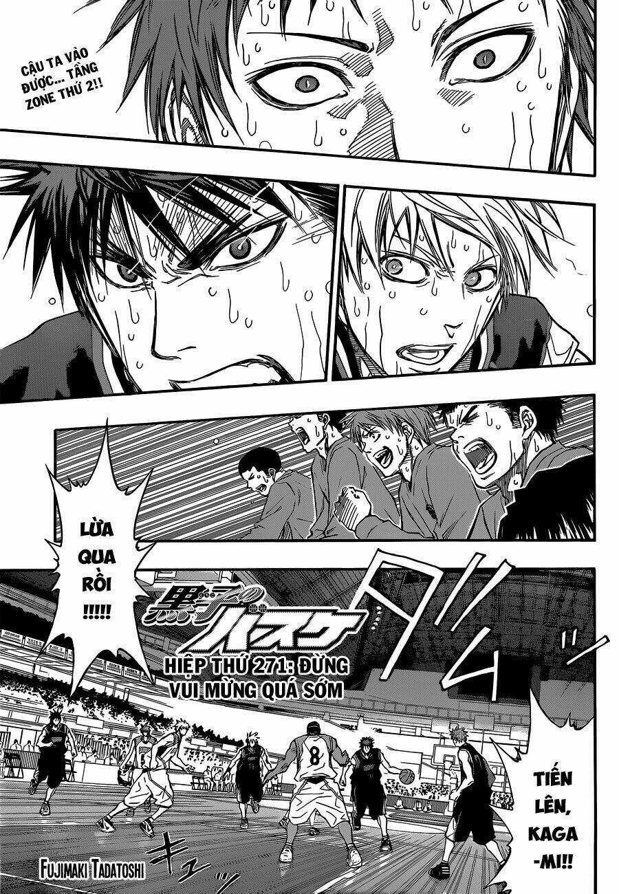 Vua Bóng Rổ Kuroko Chapter 271 trang 4