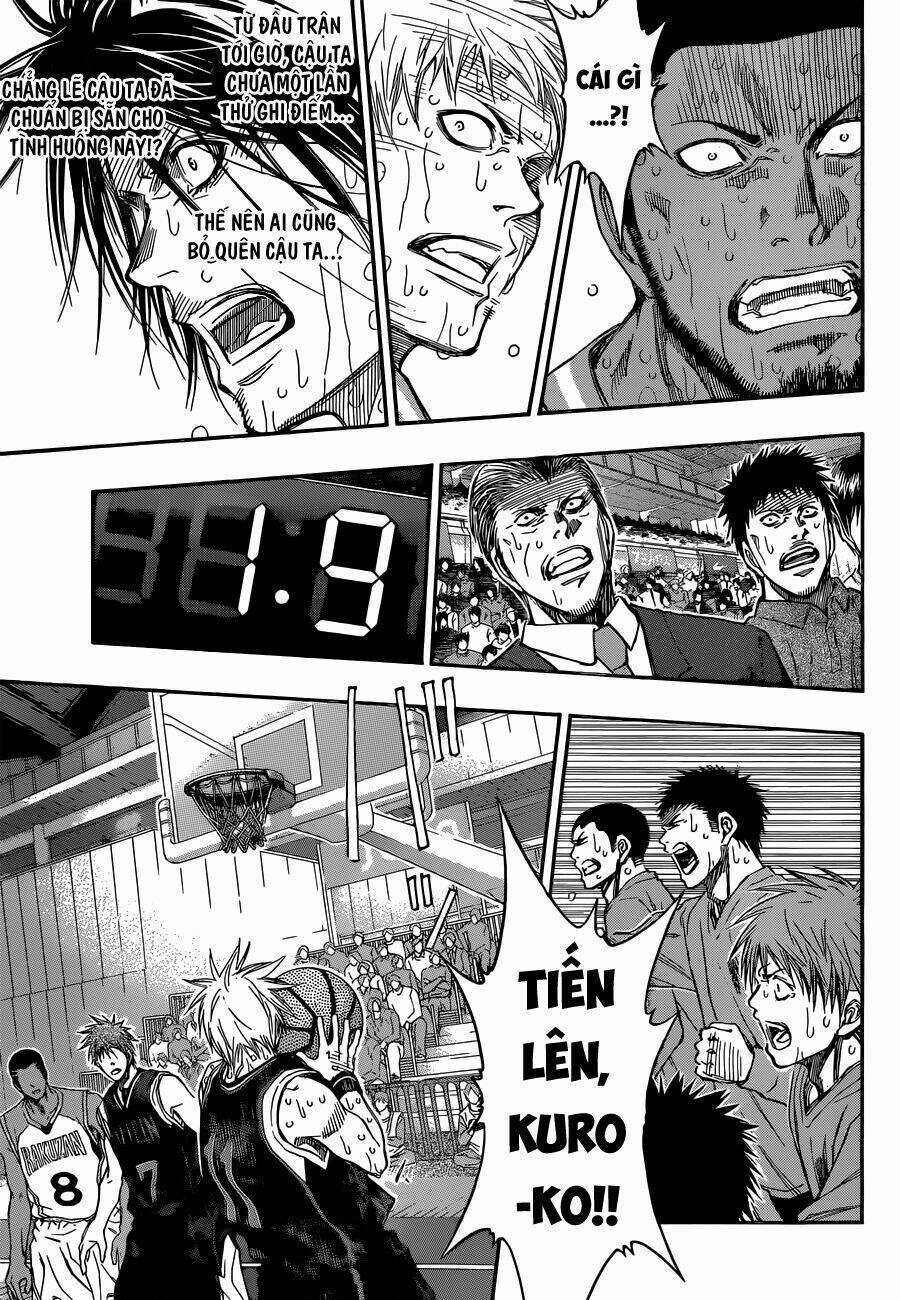 Vua Bóng Rổ Kuroko Chapter 274 trang 9