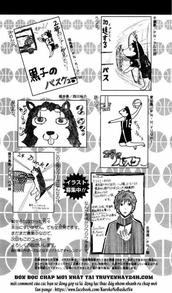 Vua Bóng Rổ Kuroko Chapter 275.5 trang 10