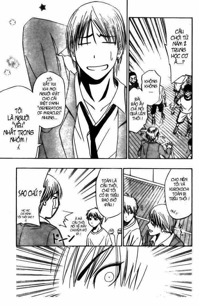 Vua Bóng Rổ Kuroko Chapter 3 trang 14