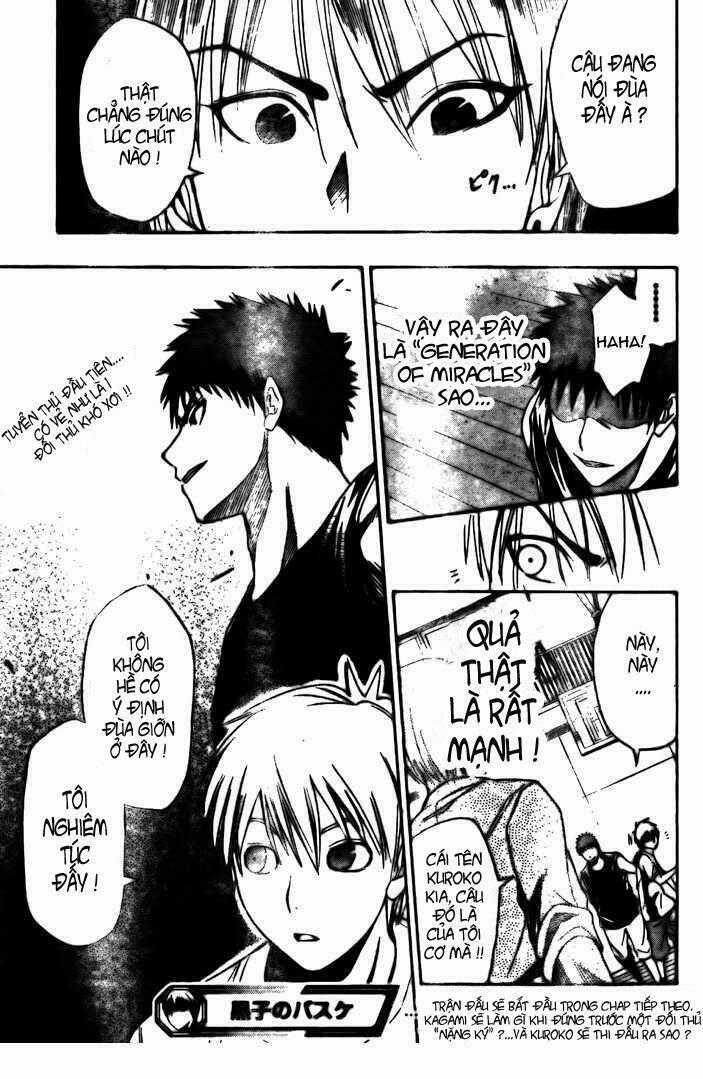 Vua Bóng Rổ Kuroko Chapter 3 trang 23