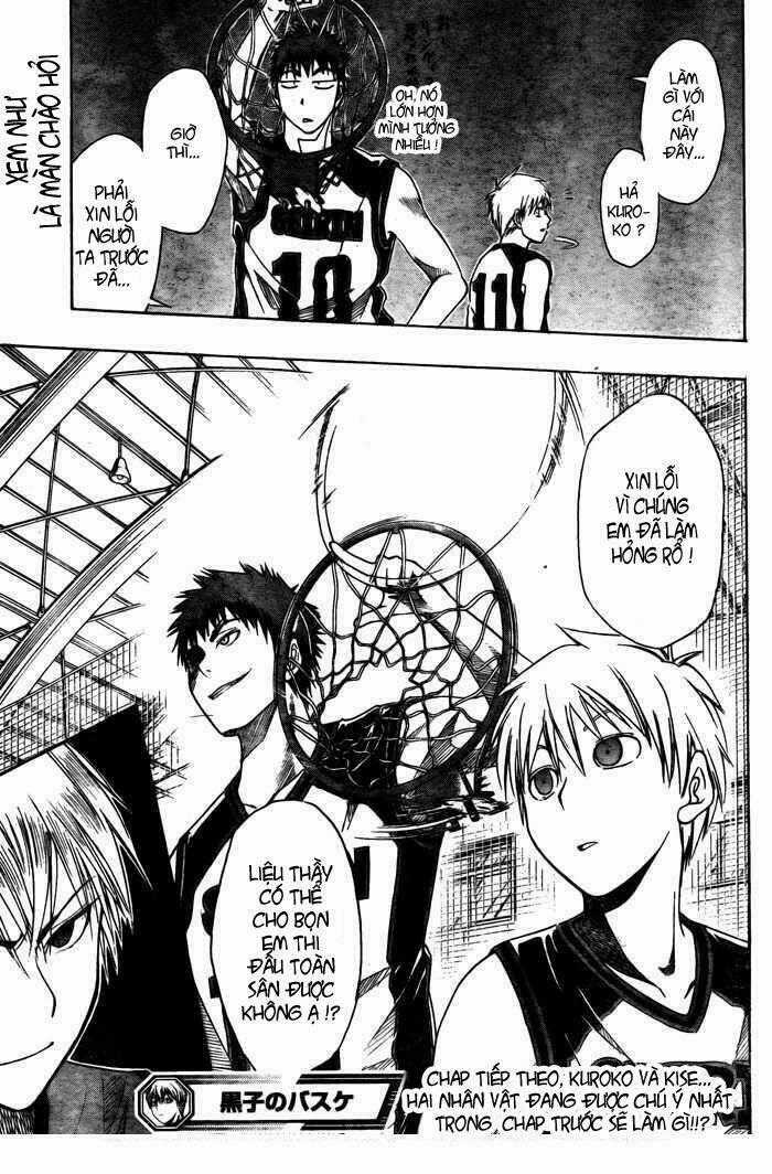Vua Bóng Rổ Kuroko Chapter 4 trang 19