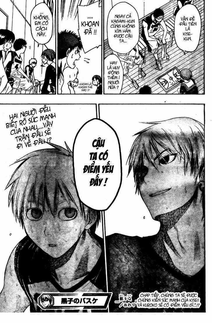 Vua Bóng Rổ Kuroko Chapter 5 trang 20