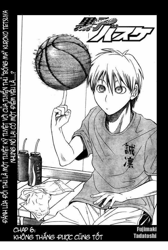 Vua Bóng Rổ Kuroko Chapter 6 trang 2