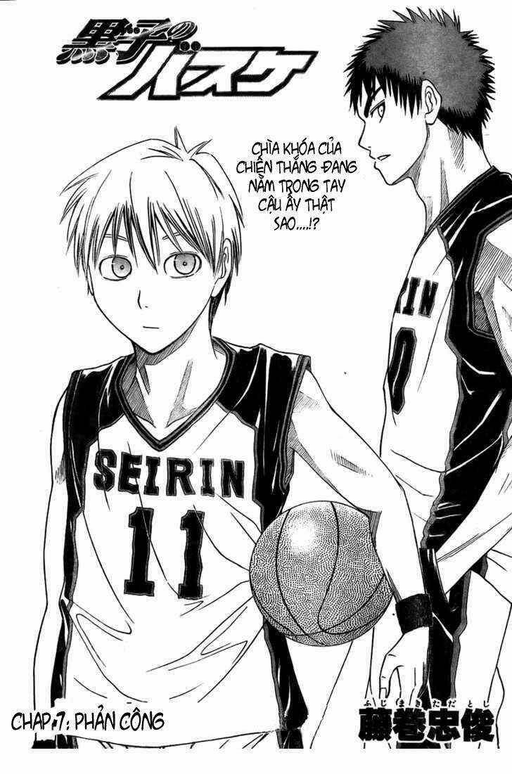 Vua Bóng Rổ Kuroko Chapter 7 trang 2