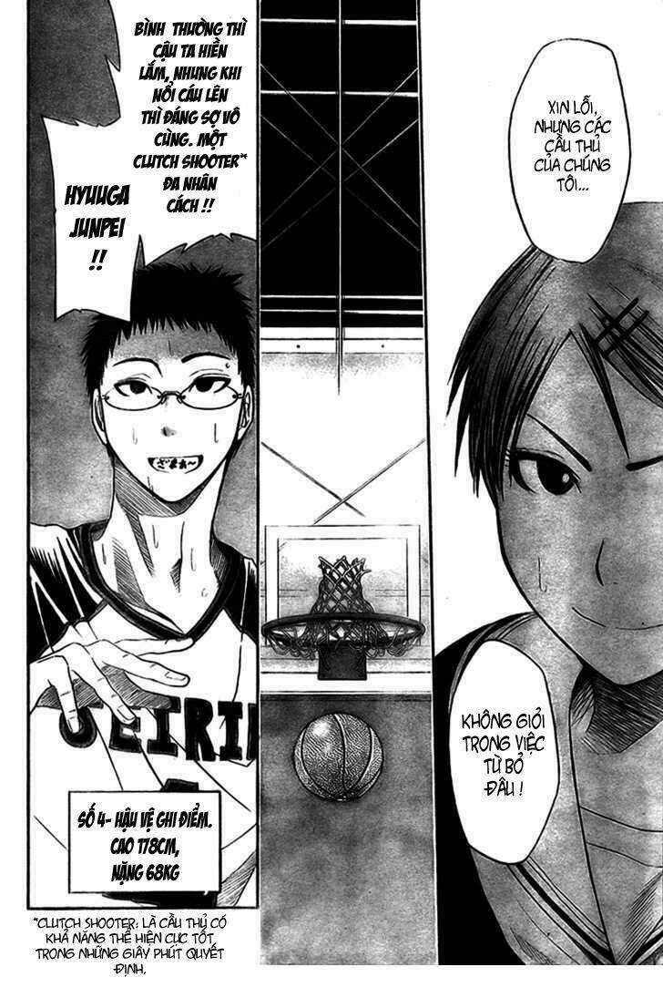 Vua Bóng Rổ Kuroko Chapter 8 trang 14