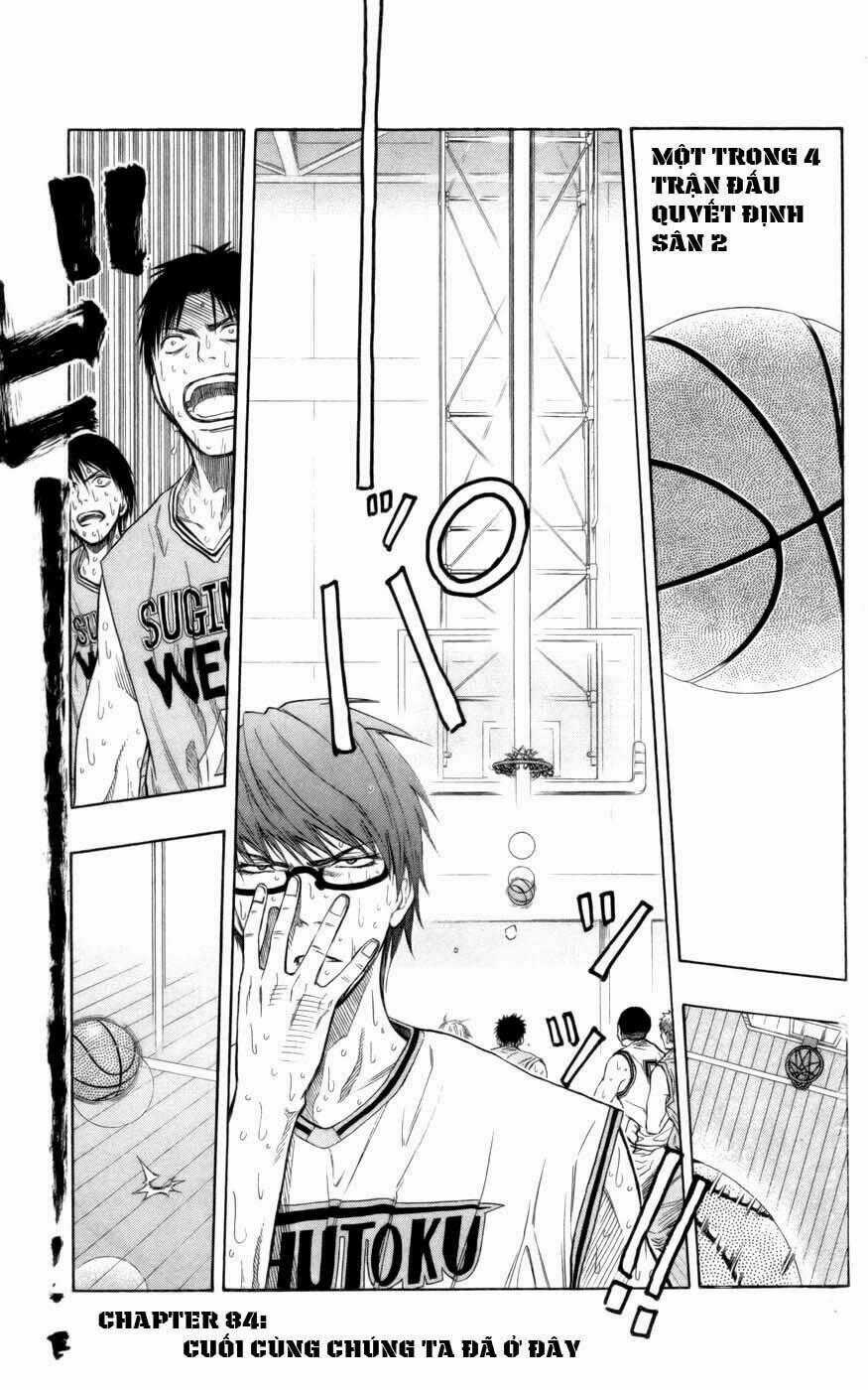 Vua Bóng Rổ Kuroko Chapter 84 trang 0