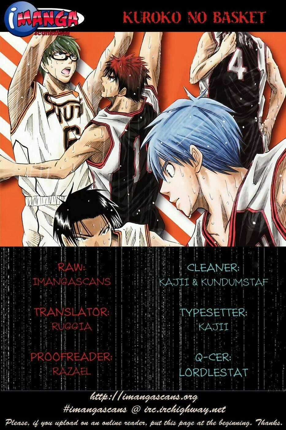Vua Bóng Rổ Kuroko Chapter 89 trang 0