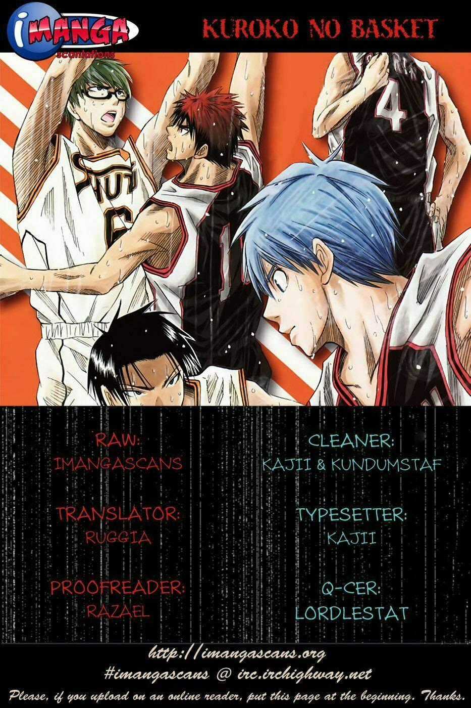 Vua Bóng Rổ Kuroko Chapter 93 trang 0