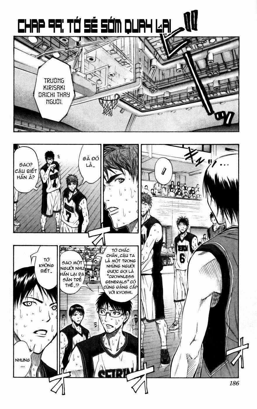 Vua Bóng Rổ Kuroko Chapter 99 trang 0