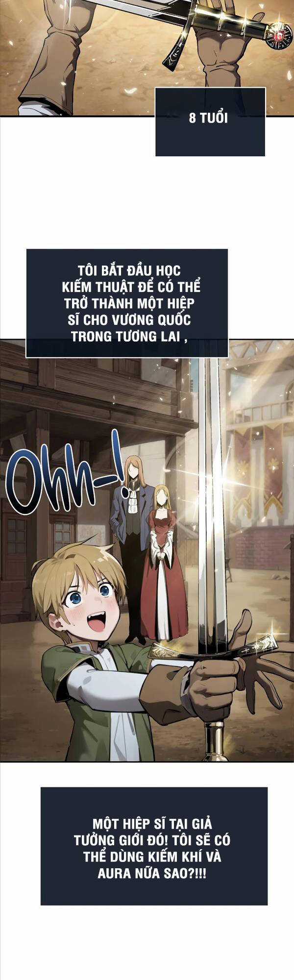 Vua Hiệp Sĩ Đã Trở Lại Với Một Vị Thần Chương 1 trang 9