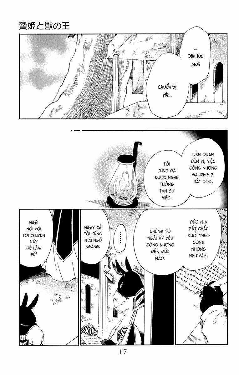 Vua Quái Vật Và Nàng Công Chúa Hiến Tế Chapter 18 trang 19