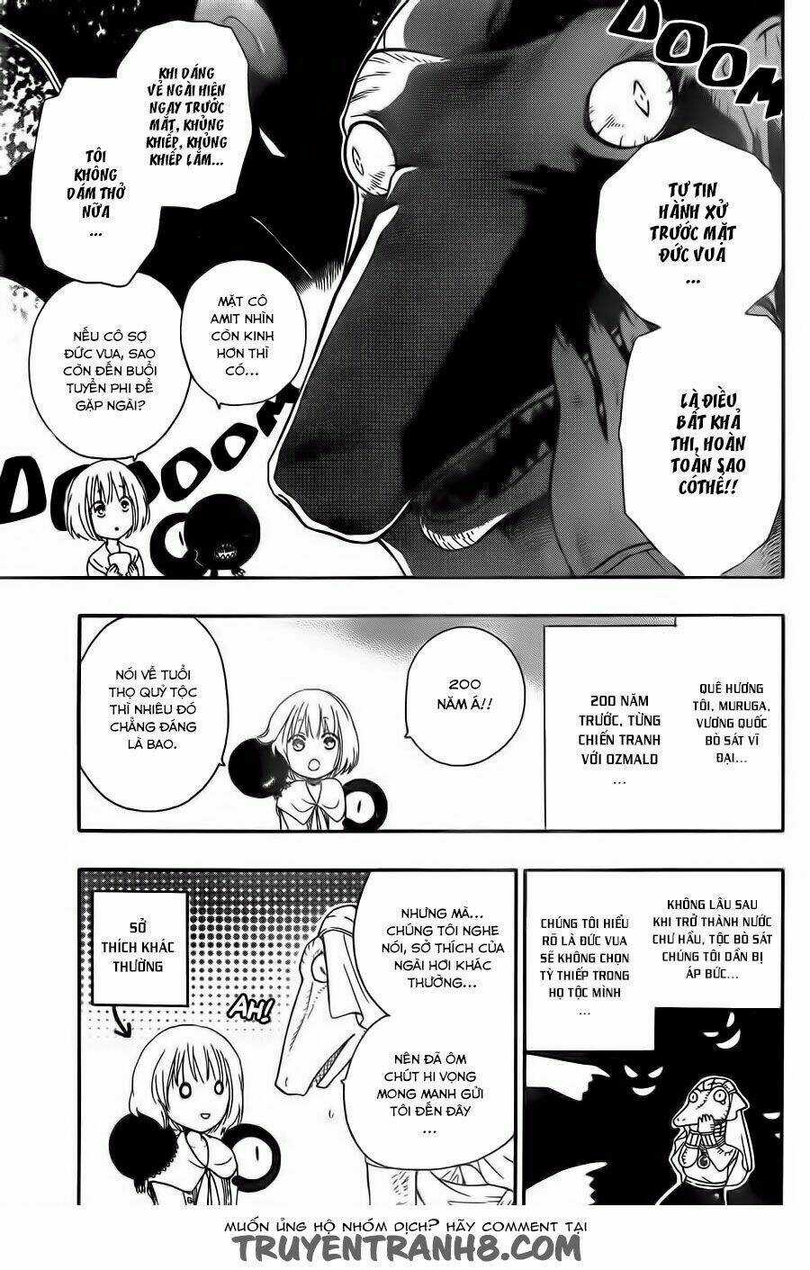 Vua Quái Vật Và Nàng Công Chúa Hiến Tế Chapter 6 trang 7